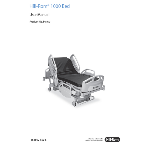 User Manual, HR1000 Bed