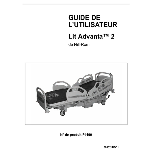 User Manual, Advanta 2, French Canadian