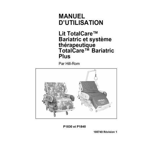 User Manual, Totalcar Bari, French