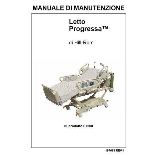 Service Manual, Progressa, Italian