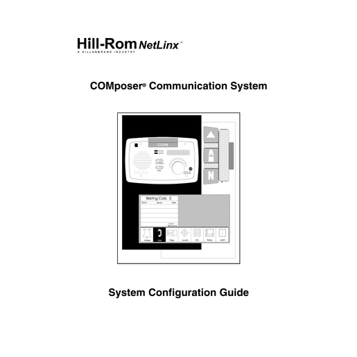 Service Manual, System Configuration